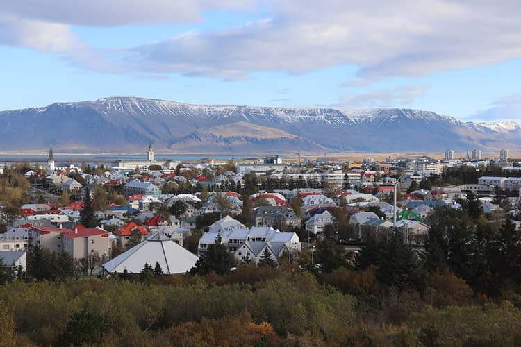 Orca plant is a 20-minute drive from Iceland's capital, Reykjavik,