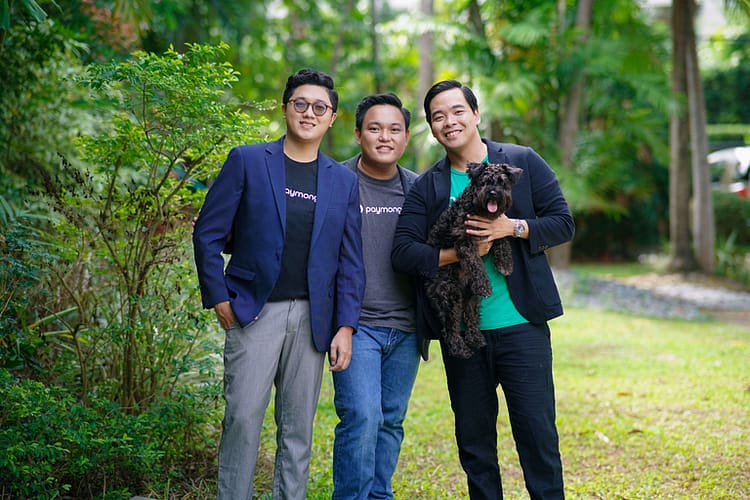 PayMongo founders (from left to right): Jaime Hing III, Chief Technology Officer, Francis Plaza, Chief Executive Officer and Luis Sia, Chief Commercial Officer
