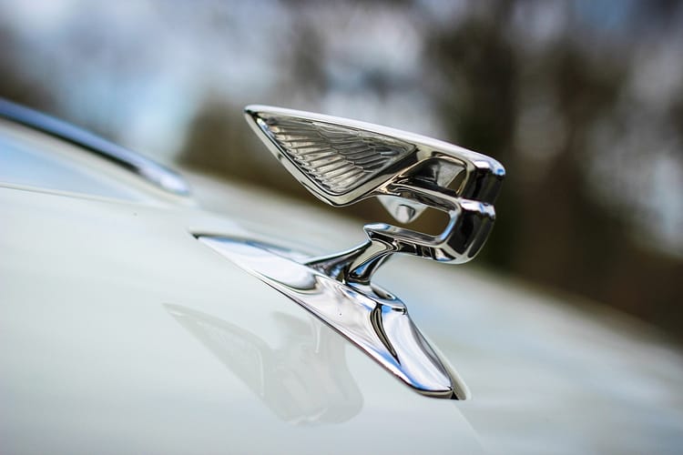 Bentley flying spur hybrid hood ornament