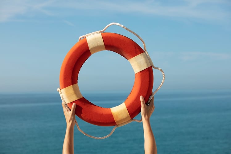 Lifeguard float; e-commerce survival downturn