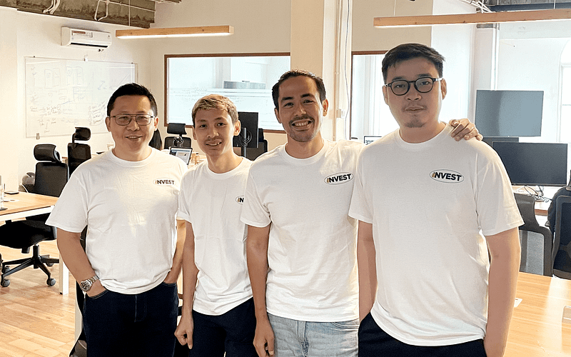 Indonesian wealth management app PINA's founding team