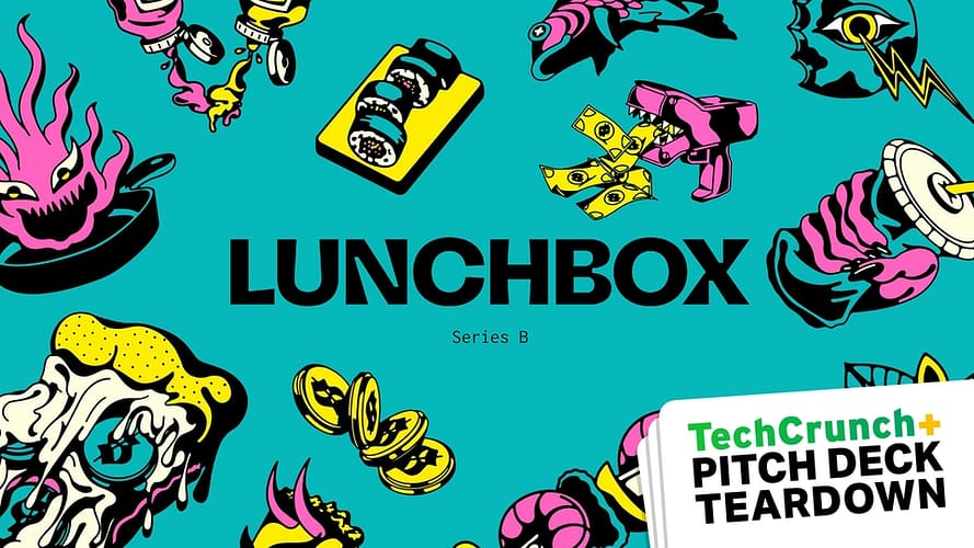 Lunchbox Sample Pitch Deck Cover Slide